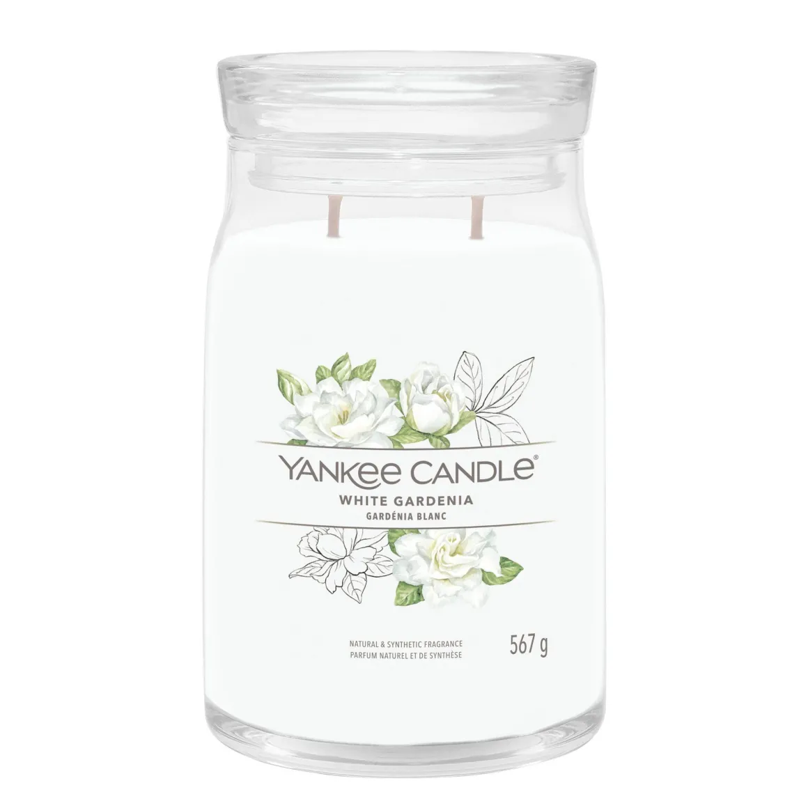YANKEE CANDLE - GIARA GRANDE 2 STOPPINI WHITE GARDENIA: vendita online YANKEE CANDLE - GIARA GRANDE 2 STOPPINI WHITE GARDENIA in offerta