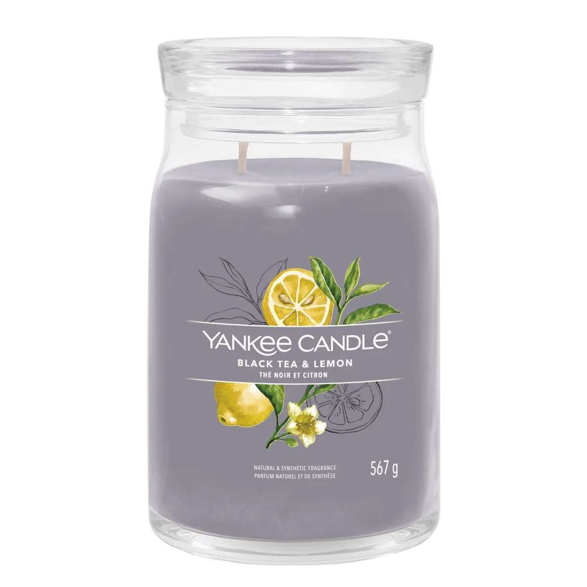 YANKEE CANDLE - GIARA GRANDE 2 STOPPINI BLACK TEA AND LEMON: vendita online YANKEE CANDLE - GIARA GRANDE 2 STOPPINI BLACK TEA AND LEMON in offerta