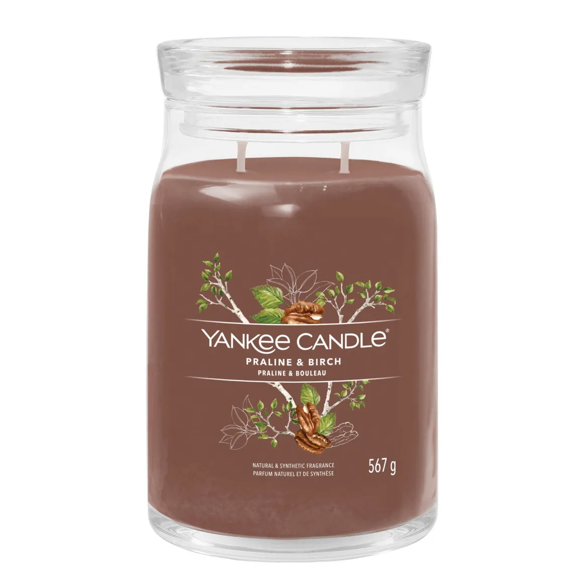 YANKEE CANDLE - GIARA GRANDE 2 STOPPINI PRALINE AND BIRCH: vendita online YANKEE CANDLE - GIARA GRANDE 2 STOPPINI PRALINE AND BIRCH in offerta