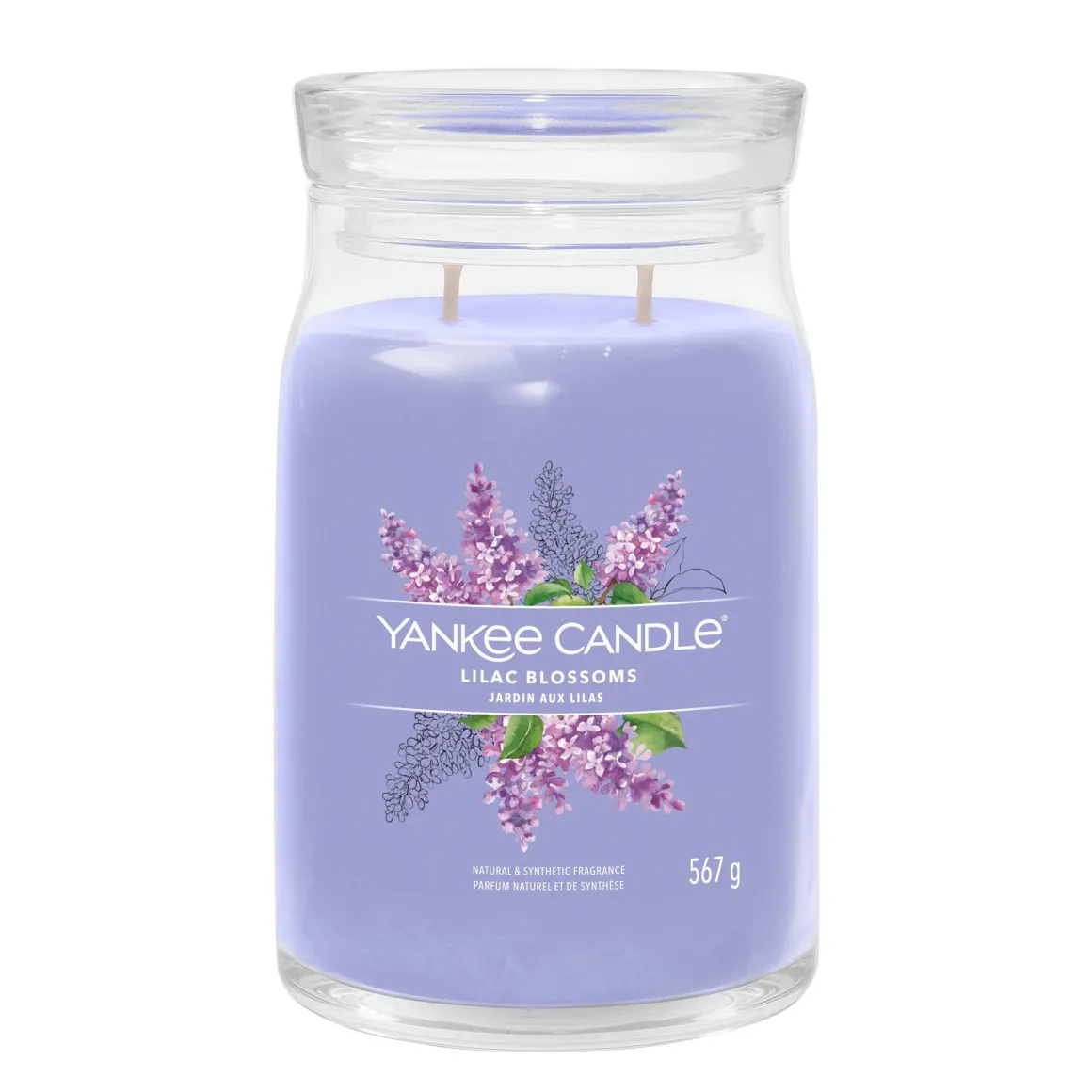 YANKEE CANDLE - GIARA GRANDE 2 STOPPINI LILAC BLOSSOMS: vendita online YANKEE CANDLE - GIARA GRANDE 2 STOPPINI LILAC BLOSSOMS in offerta