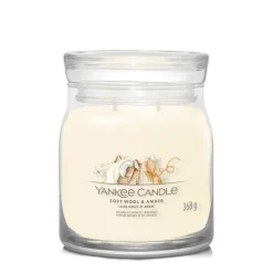 YANKEE CANDLE - GIARA MEDIA 2 STOPPINI SOFT WOOL AMBER: vendita online YANKEE CANDLE - GIARA MEDIA 2 STOPPINI SOFT WOOL AMBER in offerta