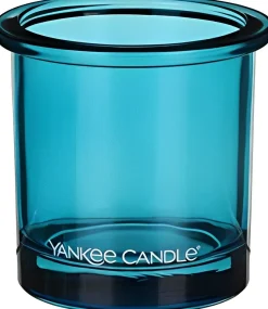 YANKEE CANDLE - PORTA CANDELA SAMPLER POP TEA LIGHT BLU: vendita online YANKEE CANDLE - PORTA CANDELA SAMPLER POP TEA LIGHT BLU in offerta