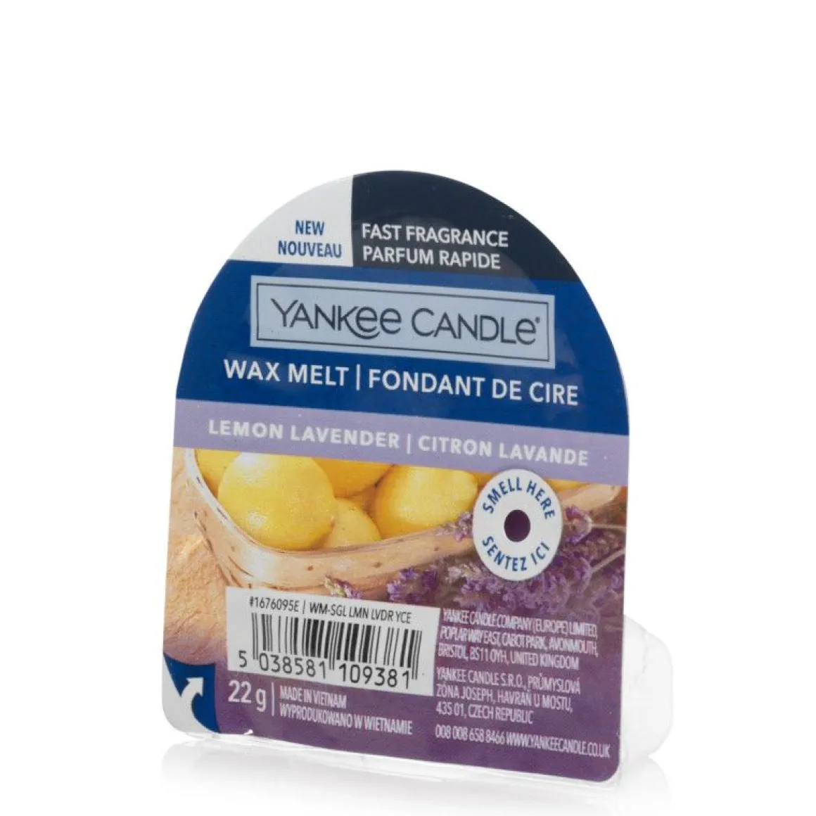 YANKEE CANDLE - TART DI CERA DA FONDERE LEMON LAVANDER: vendita online YANKEE CANDLE - TART DI CERA DA FONDERE LEMON LAVANDER in offerta