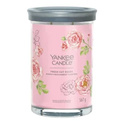 YANKEE CANDLE - TUMBLER GRANDE 2 STOPPINI FRESH CUT ROSES: vendita online YANKEE CANDLE - TUMBLER GRANDE 2 STOPPINI FRESH CUT ROSES in offerta