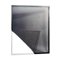 ZANZARIERA ADESIVA NERA LINEA STANDARD ECCO 150X180CM : vendita online ZANZARIERA ADESIVA NERA LINEA STANDARD ECCO 150X180CM in offerta