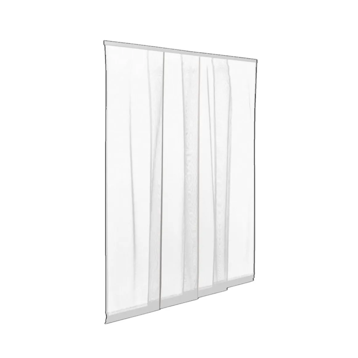 ZANZARIERA A STRISCE BIANCA LINEA STANDARD ECCO STRIP 140X250CM : vendita online ZANZARIERA A STRISCE BIANCA LINEA STANDARD ECCO STRIP 140X250CM in offerta